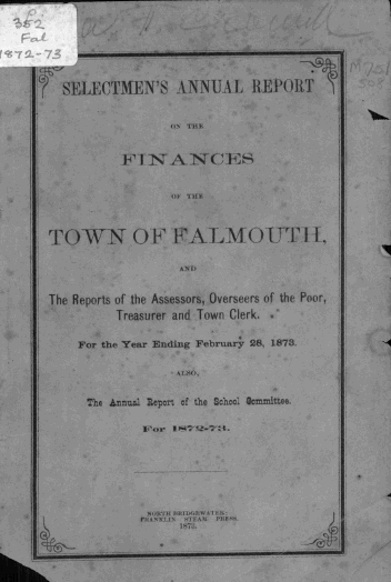 Falmouth Annual Reports